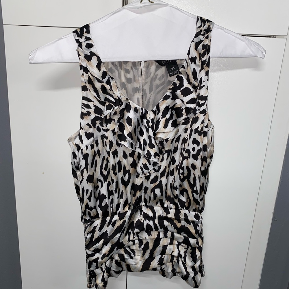 Cheetah printed Tank top blouse